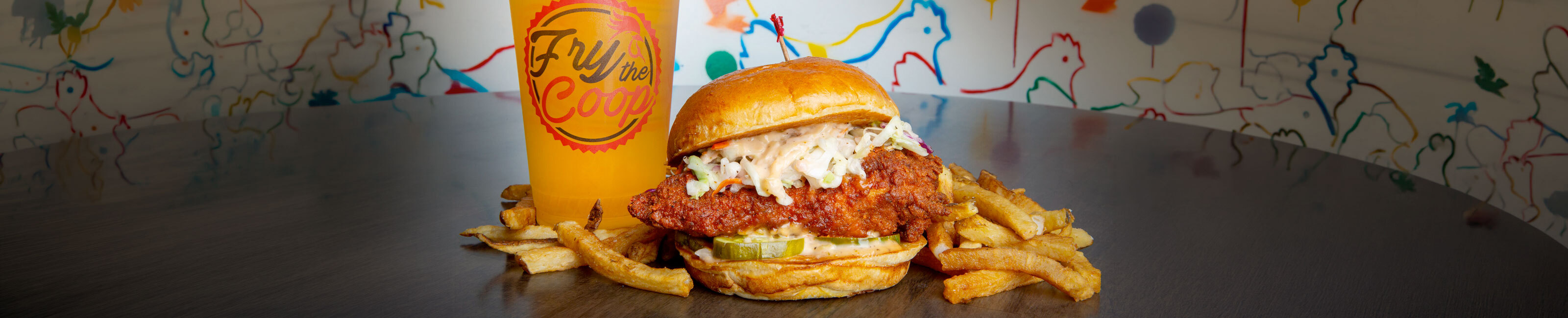 fry the coop header